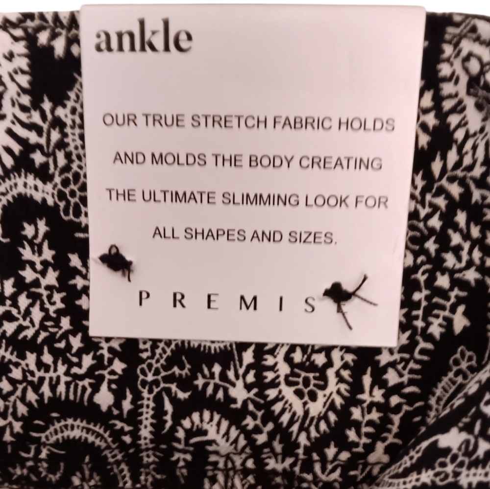 NWT High Waist Tummy Control Stretch Pull On Pants Small Petite - Picture 4 of 8